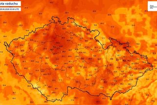 Máme za sebou nejteplejší noc - Novinky