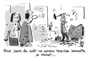 KEMEL: Zvát na opravu televize klempíře? - Novinky