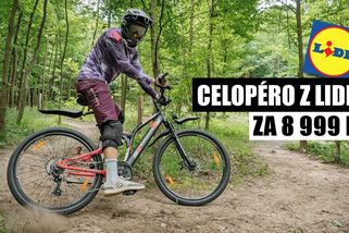 Lidl nabídl levné celoodpružené kolo. Zkusili jsme, co vydrží | Trail Hunter