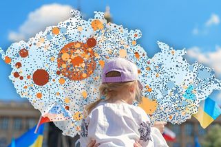 Zcela dominantní. Data ukazují, kolik Ukrajinců žije v Česku i kde jich je nejvíc