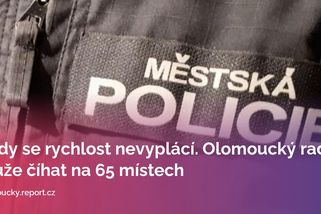 Tady se rychlost nevyplácí. Olomoucký radar může číhat na 65 místech