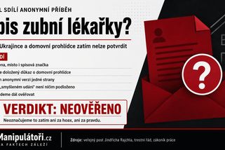 Rajchl zveřejnil další anonymní příběh o Ukrajince. Údajná domovní prohlídka vyvolává otázky, případ je zatím neověřený