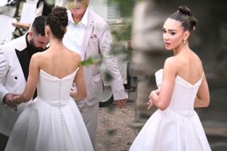 Veronika Biasiol v bílém jako bohyně: Dejdar své nevěstě složil nejhezčí gesto