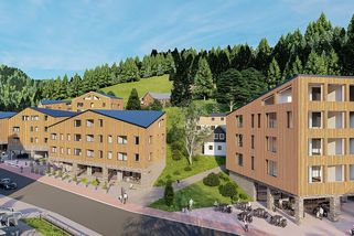 Ve Peci pod Sněžkou začala demolice domů kvůli apartmánům