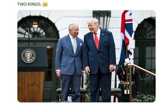 Bílý dům nazval Trumpa s Karlem III. dvěma králi - Novinky