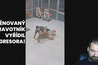 Videorozbor: Agresivní pacient napadl zdravotníka, narazil na zápasníka | Choketopus rozbory