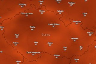Víkend v Česku? Naměříme téměř 40 stupňů, varovali meteorologové - Novinky
