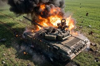 Sedm dronů zastavila, tank nakonec padl. Rusové vracejí na bojiště Arenu-M a hledají obranu proti FPV