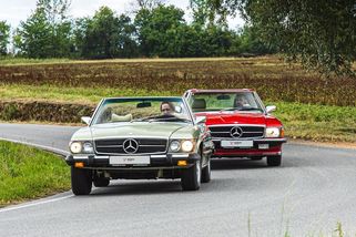 Jezdil v něm Bobby Ewing, Richard Gere nebo Sharon Stone. Mercedes-Benz SL R107 si podmanil Hollywood - Garáž.cz