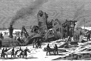 Při železničním neštěstí u Cerhenic zemřelo v roce 1868 třicet rakousko-uherských vojáků - Médium.cz