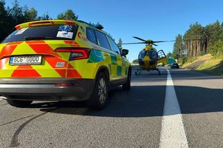 Tragická nehoda na Českobudějovicku. Řidič zemřel po převozu do nemocnice - Novinky