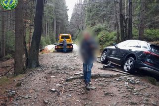 Němec uvázl s autem na hřebeni Krkonoš. To ta navigace, vysvětloval - Novinky