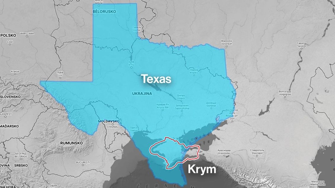 Trump se ztrapnil: Krym je uprostřed oceánu a je velký jako Texas - Novinky