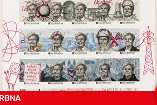 Dana Drábová je na známkách, výtěžek z prodeje půjde na pomoc Ukrajině