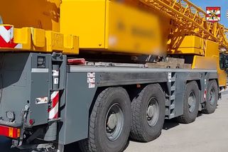 Autojeřáb jel po dálnici D46 těžší až o 25 tun, řidič vážení odmítl - Novinky