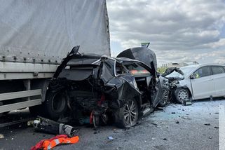 Dálnici D46 uzavřela nehoda několika aut, jeden zraněný - Novinky