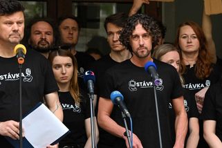 Rozhodně to není naše poslední akce. Pokud stávka nebude stačit, budeme muset přitvrdit, říká Herget