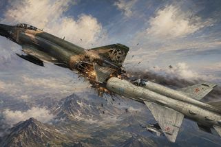První nadzvukový taran 1973: Sovětský MiG měl rozkaz zastavit špionážní Phantom CIA za každou cenu - Médium.cz