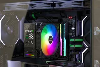 Český výrobce elektroniky má nový chladič na procesor s digitálním displejem a cenou pod tisícovku