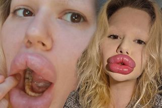 Žena s klobásami místo rtů si zlomila zub. Zubaři ji odmítli ošetřit. Divíte se?