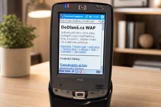 Starý iPAQ znovu načetl web. Náš WAP vrací staré mobily a PDA na internet