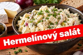 Hermelínový salát od Babici: Jednu ochutnáš a děláš ho pořád! | Babicova televize