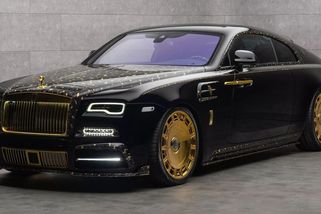Auto pro Michala Davida: Mansory se překonalo a připravilo kolotočářský Rolls-Royce plný zlata - Garáž.cz