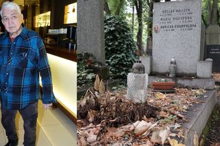 Jiří Krampol by plakal: Hrob Haničky po jeho smrti chátrá a zarůstá nezájmem
