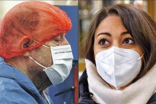 Jak nosit respirátor. Chrání, jen pokud správně těsní - Novinky
