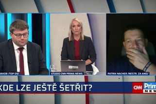 Osm let vyprávění pohádek a strašení občanů. Poslanci Jakob a Nacher se pohádali ve vysílání | CNN Prima News