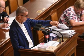 Babiš obsadil pultík ve Sněmovně. Šest hodin řečnil o všem možném - Novinky