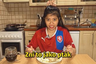 Filipínka zkouší moravského vrabce: bude to hit nebo propadák? | Filipínka ochutnává Česko