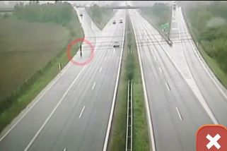 Slovák jel po dálnici na koloběžce - Novinky