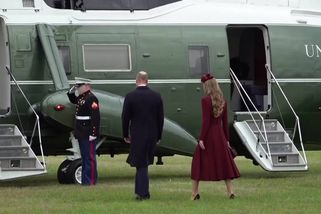 Obrazem: Karel III. přivítal na Windsoru Trumpa, Melanie se opět zakryla kloboukem - Seznam Zprávy