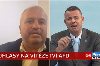 Hádka ve studiu: Z AfD se radují jen hlupáci, vmetl Sokol Rajchlovi. Ten kontroval Zelenským | CNN Prima News