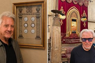 Dustin Hoffman a Harvey Keitel navštívili pražské židovské město