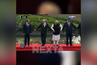 Putin při focení na summitu hledal lepší místo, pak zavrávoral - Novinky