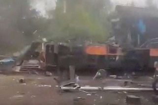 Rusové zveřejnili záběry z nádraží u polských hranic, kde zaútočili na vlak - Seznam Zprávy