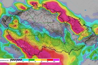 Meteorologové ukázali, kde bude na Štědrý den sníh - Novinky