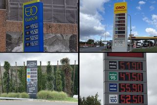 FOTO: Ceny u pump skáčou přes 50 korun za litr - Novinky