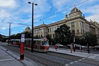 První tramvaj po roce a čtvrt. Linky 11 a 13 od soboty znovu spojí I. P. Pavlova s Vinohradskou - Novinky