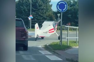 Po kruhovém objezdu u Vrchlabí jelo letadlo bez křídel - Novinky