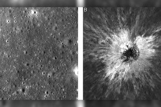 NASA odhalila na Měsíci nový kráter