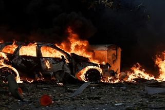 Kyjev čelil ruskému raketovému útoku, zasáhl několik domů - Novinky