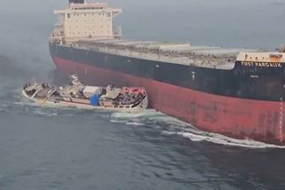 Tanker se v Rudém moři srazil s rybářskou lodí. Její posádka pořídila děsivé záběry - Novinky