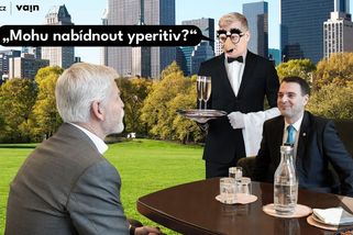 VTIP: Unikátní foto z newyorské snídaně prezidenta Pavla a ministra Macinky