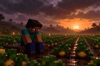 Umělá inteligence selhala v Minecraftu. Po výbuchu Creepera propadla depresi a sázela brambory