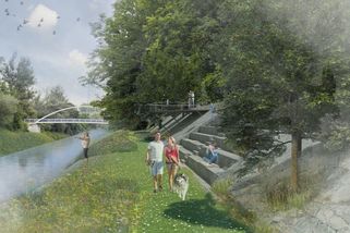 Ostrava chystá úpravu řeky Lučiny. Kvůli povodním i rekreaci
