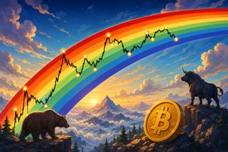 Bitcoin je těsně nad hranicí „bitcoin je mrtvý“. Rainbow Chart ukazuje šokující výhled
