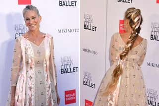 Sarah Jessica Parker po šedesátce jako princezna! Mašličky, květiny a cop jako Locika